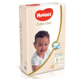 Huggies Size (3) Mega Pack 76 Diapers 4-9 Kg