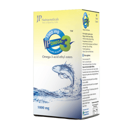 JP Omega 3 Fish Oil 1000 mg 60 Capsules