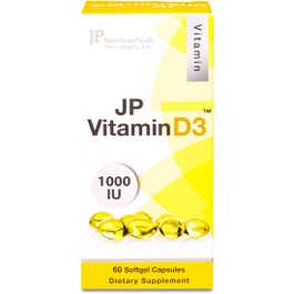 JP Vitamin D3 1000 IU 60 Capsules