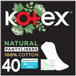 Kotex Fem Pantiliners Cotton Thin 40 pcs