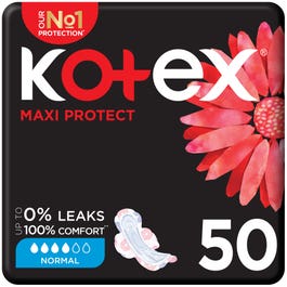 Kotex Feminine Napkin Normal with Wings 50 pcs