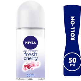 Nivea Fresh Cherry, Women Antiperspirant, Roll-On 50Ml