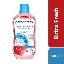 Parodontax Gum Care Fresh Mouthwash 500Ml