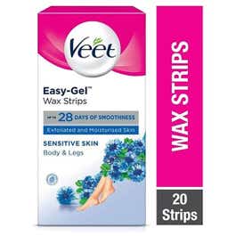 Veet Wax Strips For Sensitive Skin 20 pcs