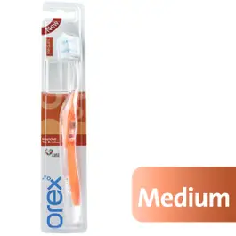 Orex Toothbrush Rounded Tip Bristle Medium Soft