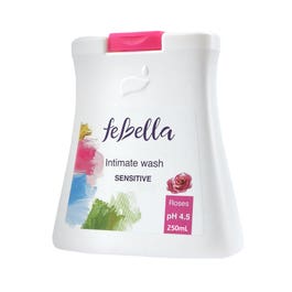 Febella Feminine Wash - Sensitive Roses - 250Ml