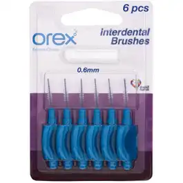 Orex Interdental Brushes 0.6 mm 6 pcs