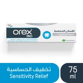 Orex Pro Sensitivity Relief Toothpaste 75 Ml