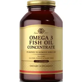 Solgar Omega 3 Fish Oil Concentrate 1000 Mg 120 Softgels