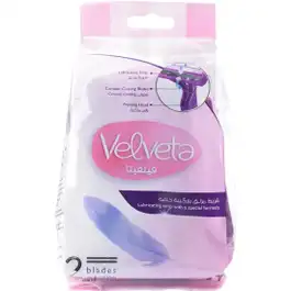 Velveta 2 Blades Razors For Women (10 Pcs+4 Free)